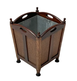 Jac. van den Bosch Art Deco Amsterdamse School Litter Basket for 't Binnenhuis